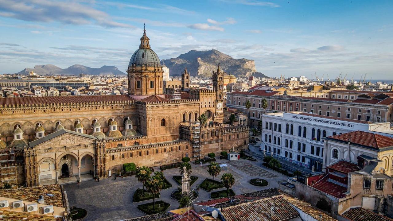 Solemar Sicilia - Palazzo Vetrano Apartment Palermo Ngoại thất bức ảnh